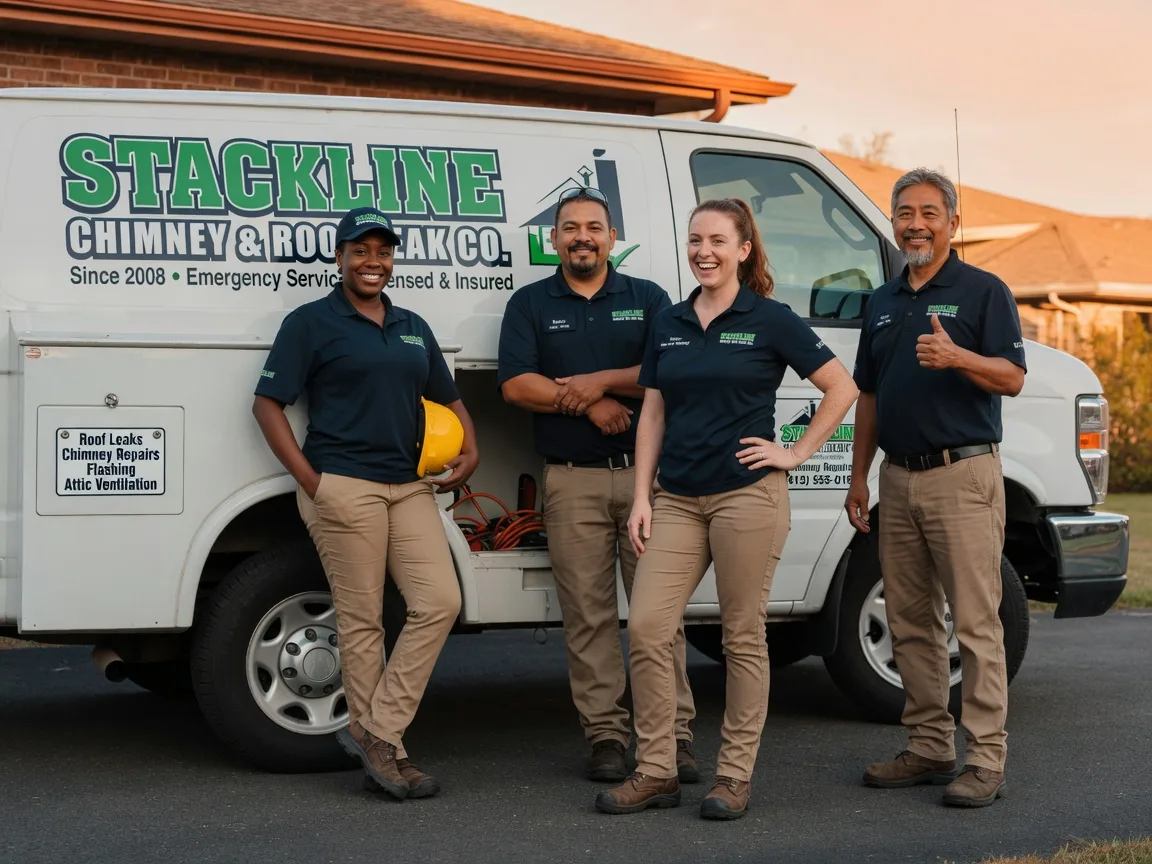 Chimney flashing repair company in Red Springs, NC